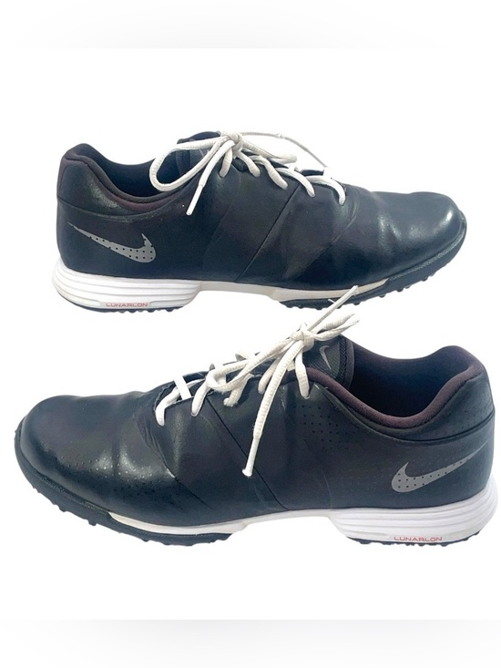 Nike Shoes - Nike Lunar Control Golf Shoes Women’s Size 8 Black White Spikes